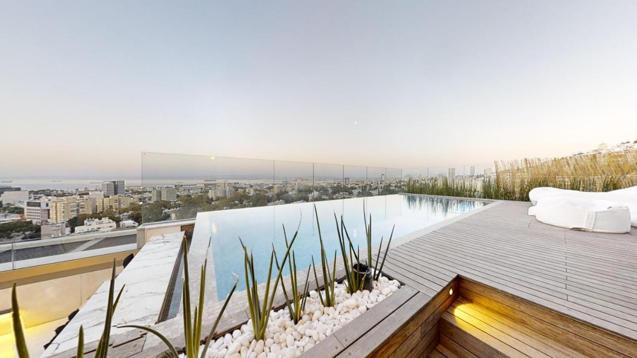 Serene - Infinity Cview Pool - 4 Bedrooms Luxury Penthouse Χάιφα Εξωτερικό φωτογραφία