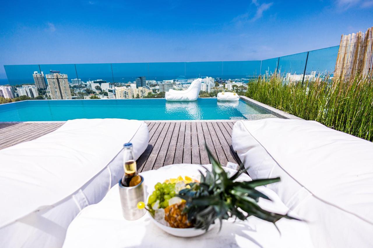 Serene - Infinity Cview Pool - 4 Bedrooms Luxury Penthouse Χάιφα Εξωτερικό φωτογραφία